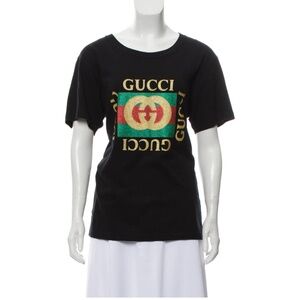 Gucci Glitter Tshirt  💯authentic xxl